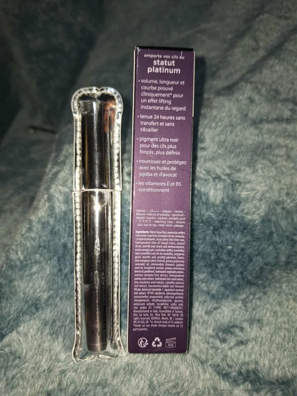 NIP Tarte lights, camera, lashes™ platinum mascara in Black